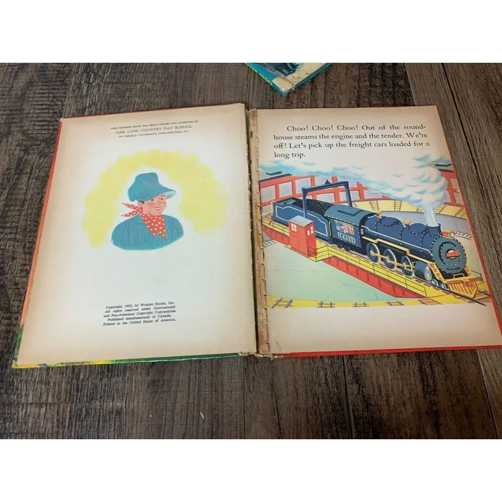 Lot of 2 - Wonder Books Washable Covers‎